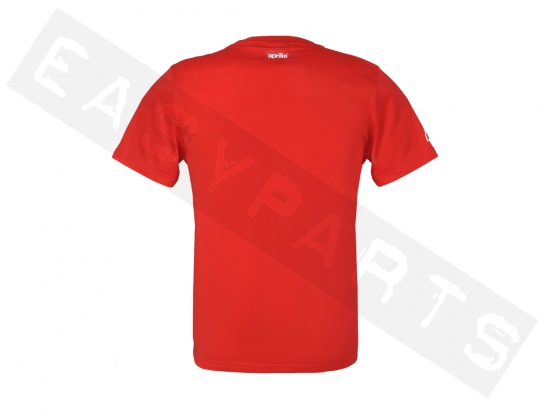T-Shirt APRILIA Wide Rojo Unisex